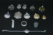 bijoux argent 925 fleur de vie arbre de vie et bague atlante